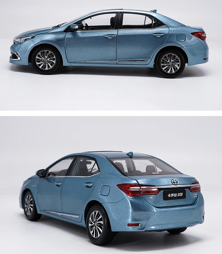 1:18 Toyota Corolla Hybrid Premium литая под давлением Модель автомобиля игрушки для детей рождественские подарки коллекция оригинальная коробка