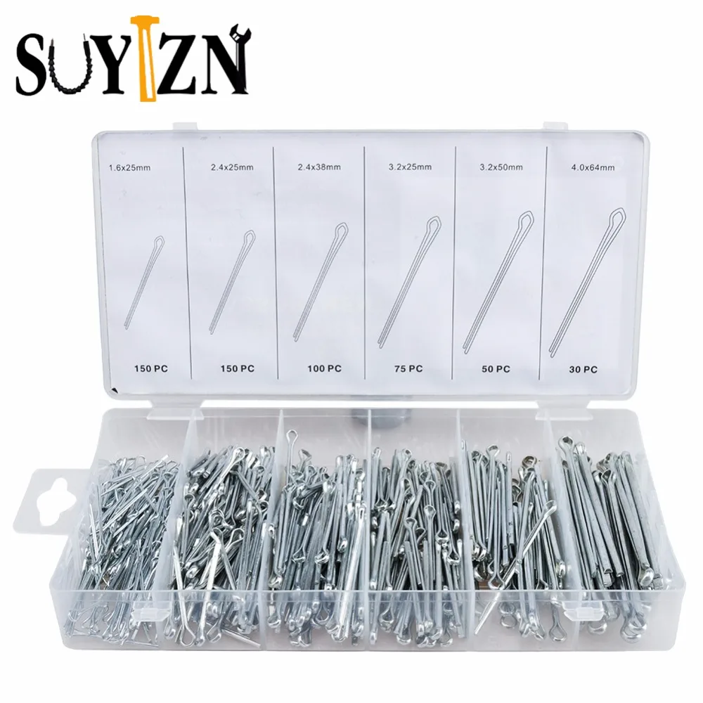Buy 555Pcs Cotter Pins Assortment Clevis Pin Cotter