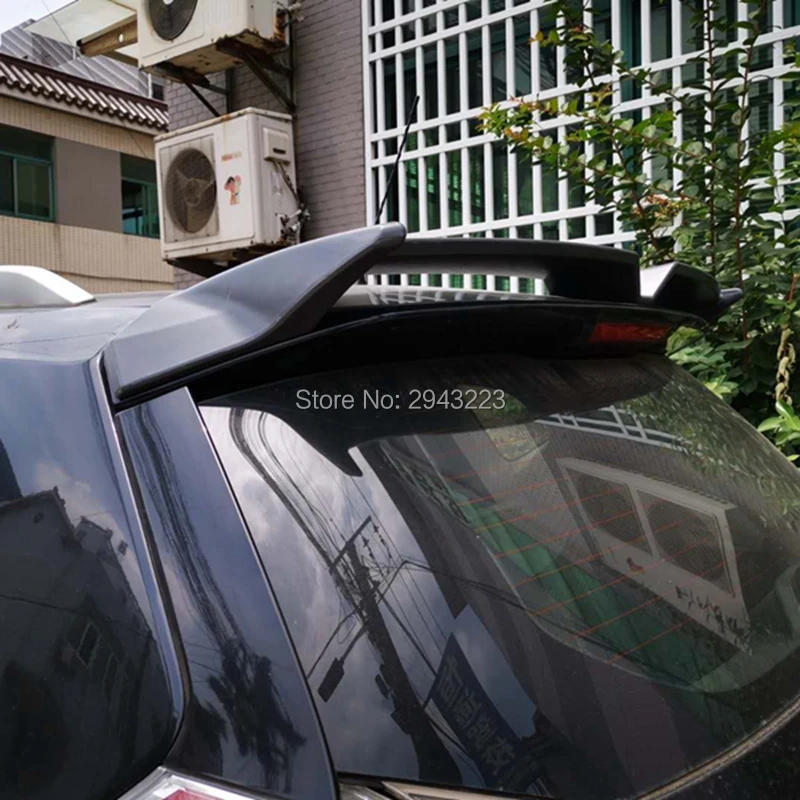 

Car Styling ABS Plastic Unpainted Color Rear Roof Spoiler Trunk Boot Lip Wing For Nissan Rogue X-trail 2014-2019