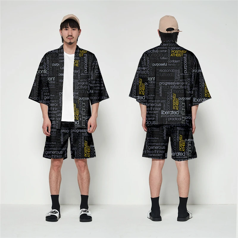

Mens Jacket Coat Summer Kimono Cardigan Coat Harajuku Jacket Japan Vintage Shirt Male Jackets Clothes Men Streetwear 2019 Summer