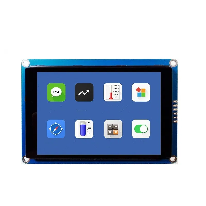 Новый 3 5 дюймовый ЖК дисплей HMI I2C IIC емкостный сенсорный экран 480x320 для