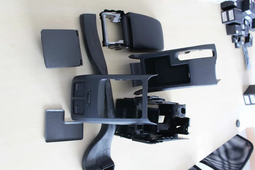 Original BLACK CENTER CONSOLE ARMREST KIT FOR Volkswagen VW JETTA MK5