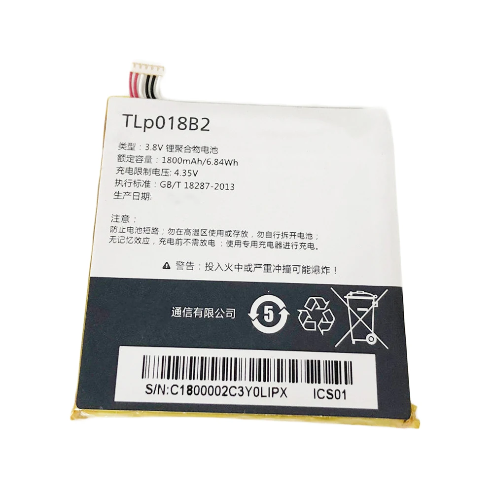 Литий-ионный аккумулятор 20 шт./лот TLp018B2 1800 мАч для Alcatel One Touch Idol 6030 OT-6030D | Мобильные