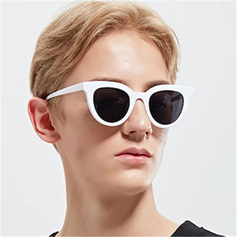 Солнцезащитные очки женские 2018 для кошачий глаз lunetes De Soleil Mode Luxe Marque дизайнерские