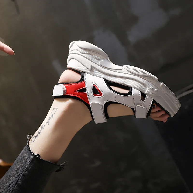 Women's Sandals 2019 Summer High Heels Sandals For Women Chunky Sandal Womens Wedge Platform Shoes Casual Summer Sandal Women's Sandals 2019 Summer High Heels Sandals For Women Chunky Sandal Womens Wedge Platform Shoes Casual Summer Sandal