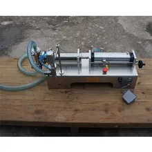 Машина одного жидкости сопла поворотный клапан range300-2500ml количественного наполнения и упаковки оборудования