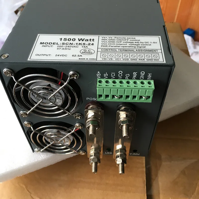 Лучшее качество выход 72v 20.8a 1500W Драйвер импульсного источника питания для