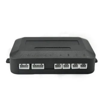

DC 12V New Arrival Hot Sale Auto Parking Sensor Reverse Backup Radar Detector System Radar Accessory 4 Sensors Main Box