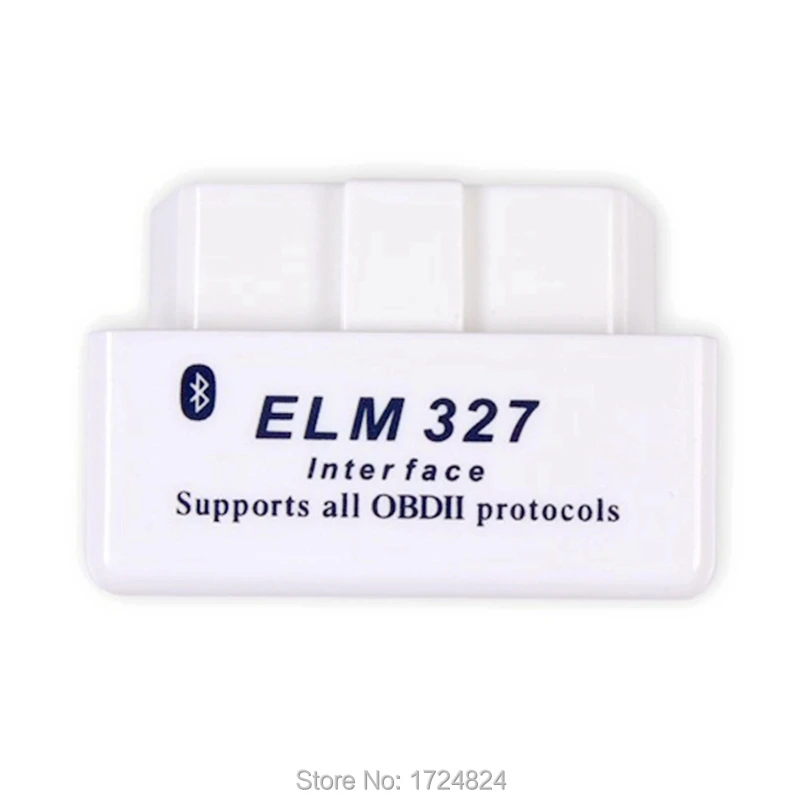 Новейший Белый Супер Мини elm327 Bluetooth V2.1 OBD2 OBDII ELM 327 Универсальный автоматический