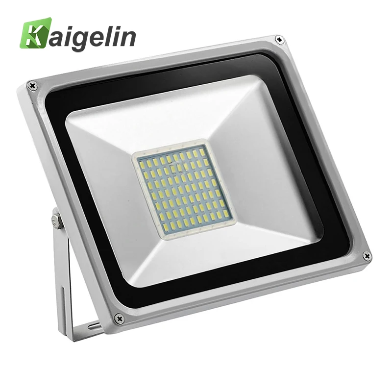US $78.58 8Pcs 50W LED Flood Light 220240V 5500LM Reflector Floodlight IP65 Waterproof Led Lamp Adevertising Billboard Outdoor Lighting