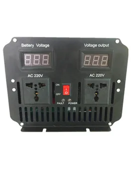 

dc to ac power inverter 5000W pure sine wave for home solar system surge power 10000W dual digital display