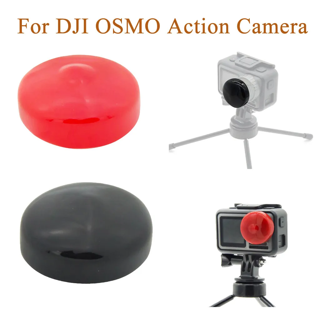 3+ Silicone Lens Cap for Xiaomi Yi//GoPro Hero4 Color : Orange 3 Durable