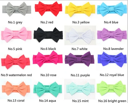 baby accessories box Yundfly Cotton Elastic Newborn Headband Bowknot Hair Band Children Infant Headwraps Bandeau Bebe crochet baby accessories