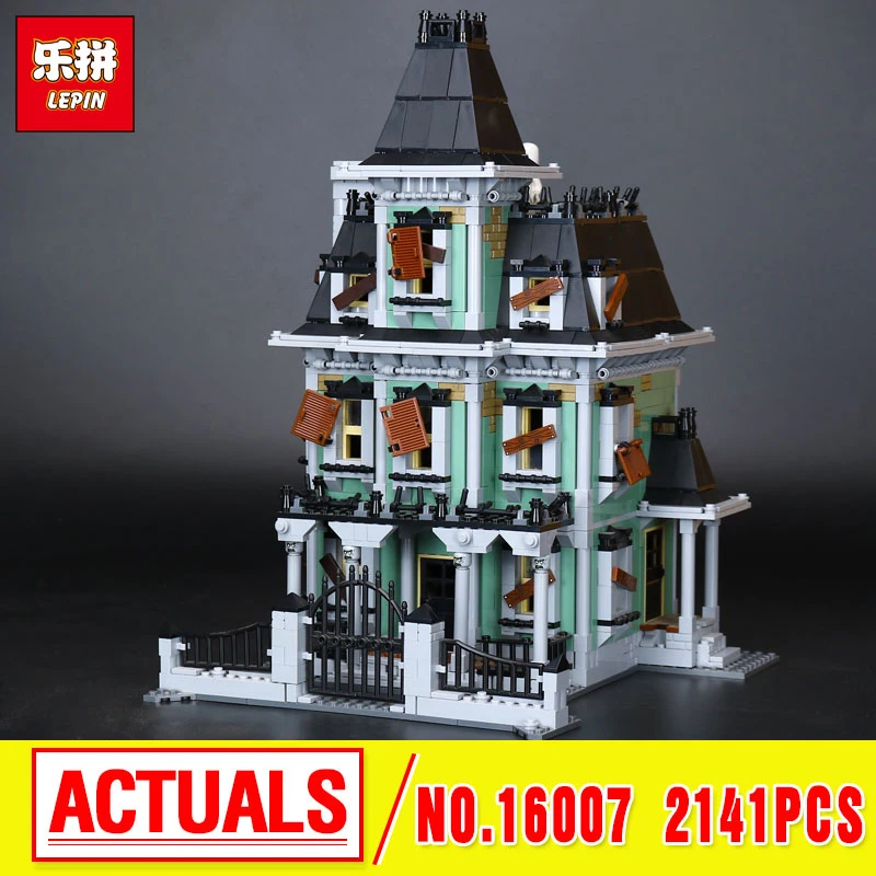 

Lepin 16007 Monster fighter The haunted house Model Building Kits Model Assembling Toys Compatible With 10228