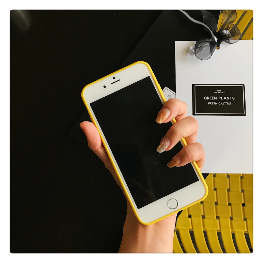 Case For iPhone 6 7 8 Candy yellow Colors Soft TPU luxury Cover Silicon Phone Cases For iPhone 6 6s 7 8 Plus X XS MAX XR Coque Case For iPhone 6 7 8 Candy yellow Colors Soft TPU luxury Cover Silicon Phone Cases For iPhone 6 6s 7 8 Plus X XS MAX XR Coque