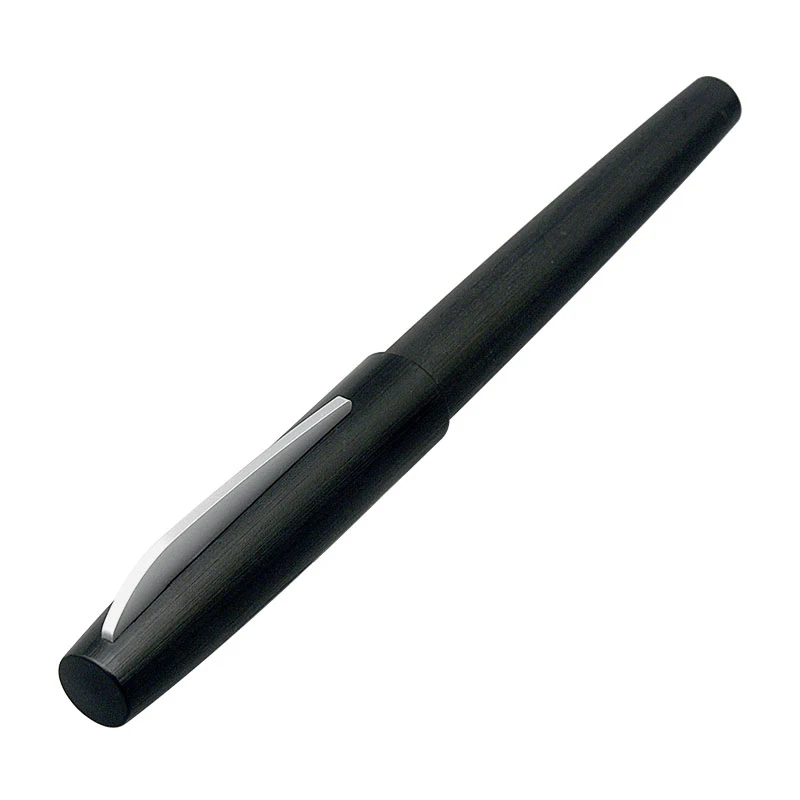 

original Xiaomi Kaco Fountain Pen Extra Fine Nib 0.38mm Black Plastic Barrel Metal Holder Pens with 2pcs Ink Cartridge