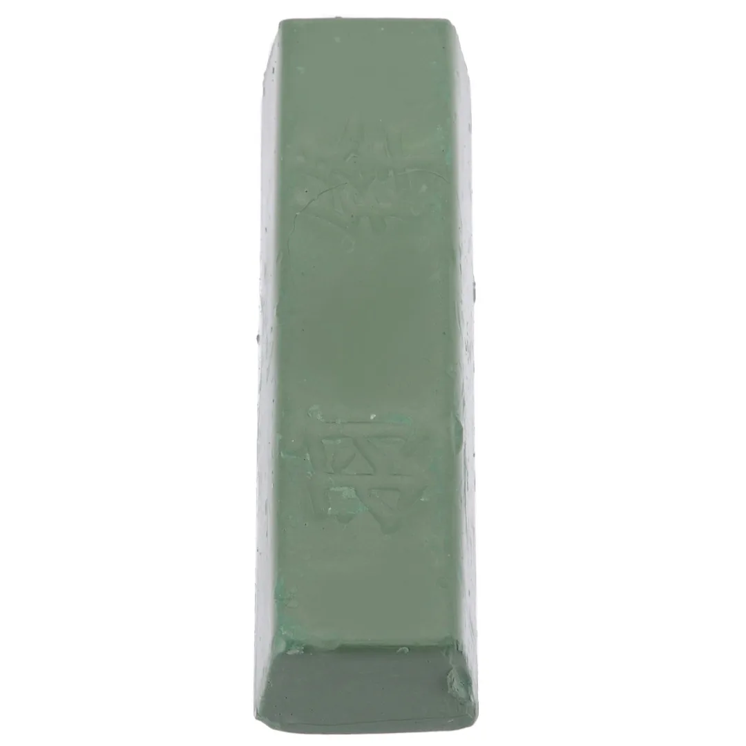 1PC Abrasive Buffing Polishing Soap Compound Paste Brass Green L9M6 Ba Wax D0T0