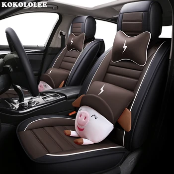 KOKOLOLEE auto PU leather car seat cover anti slip for Porsche Cayman Cayenne Macan Panamera Boxster car seat cushion styling KOKOLOLEE auto PU leather car seat cover anti slip for Porsche Cayman Cayenne Macan Panamera Boxster car seat cushion styling