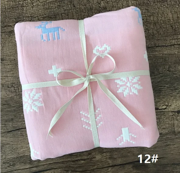 Хлопок детское одеяло для новорожденных Пеленальные принадлежности Одеяло младенческой Одеяла и пеленание детей Для ванной Полотенца