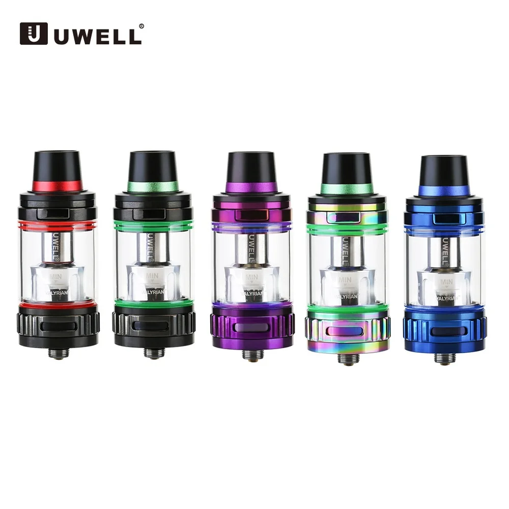 

Original Uwell Valyrian Atomizer with 5ml capacity Diameter 25mm with 0.15ohm core Uwell 510 tank for electronic cigarette