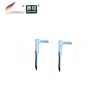 

(ACC-40) pipeline arrow elbow connector for CISS with sharp metal needle 25*11mm 0.15g/pc 3000pcs/lot