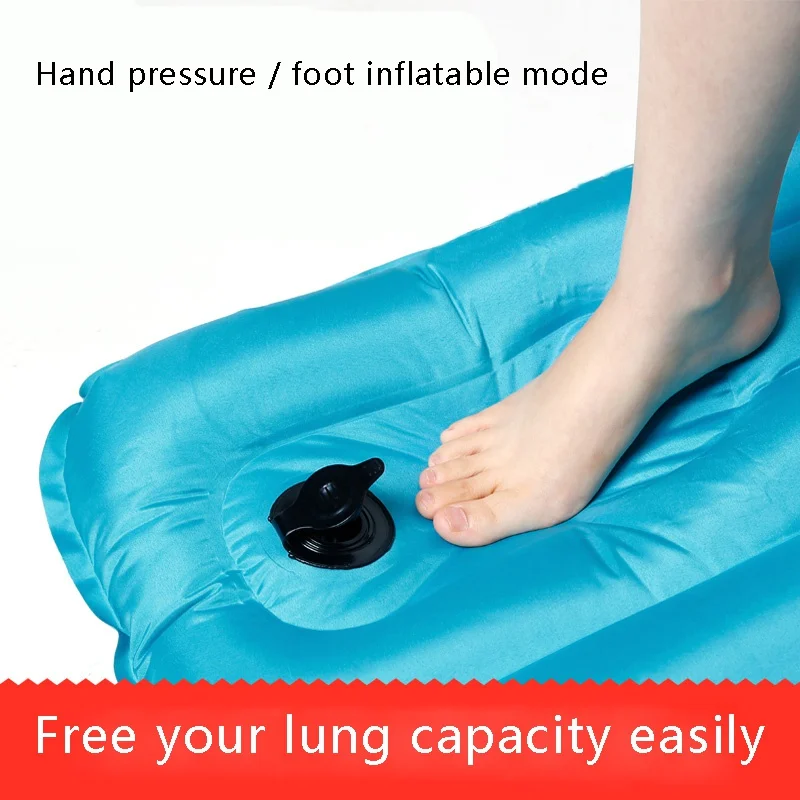 Outdoor Nature Hike Inflatable Mattress Camping Mat Naturehike Air Mattress Single Mattress Camping Mat Folding Hot