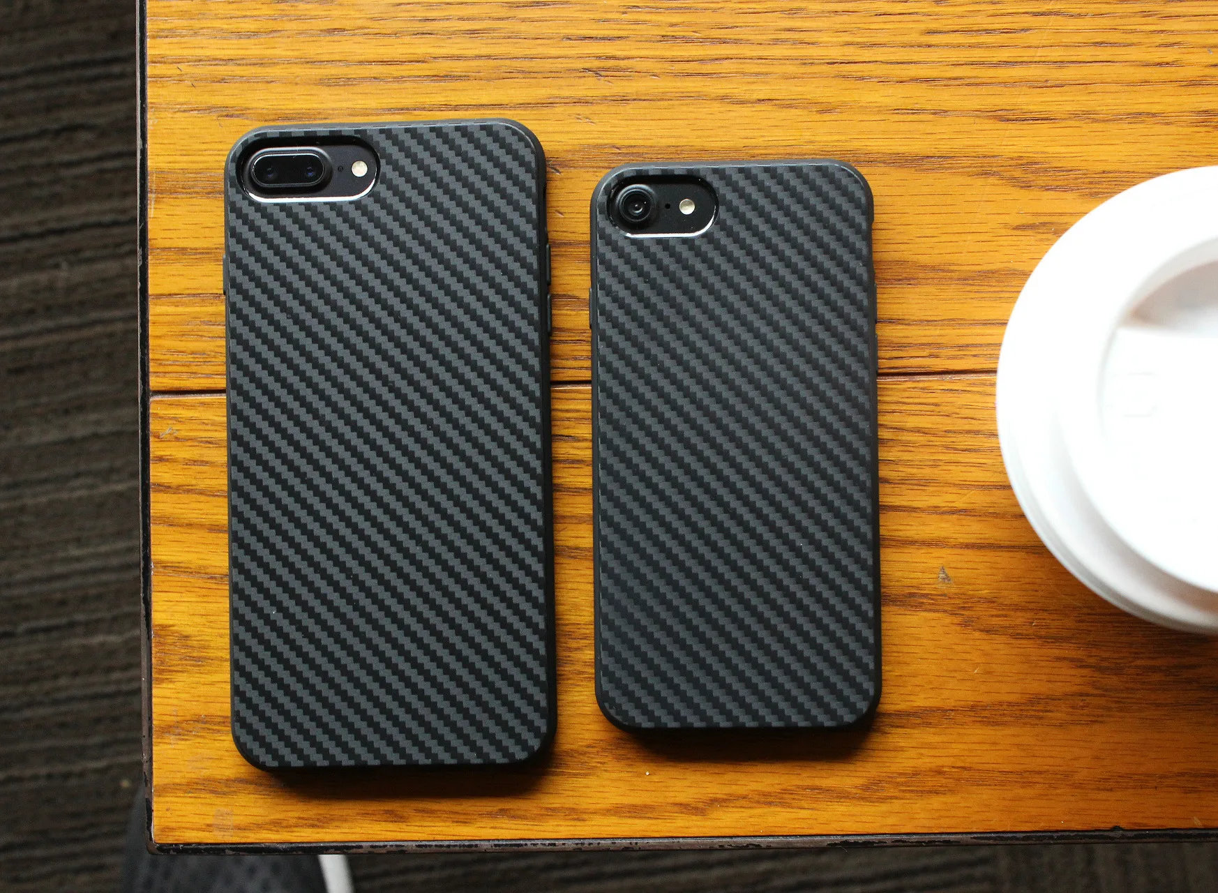 Explosion Black Carbon Fiber Pattern Phone Case For Iphone 5 5s 6 6s 7