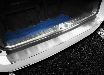 

Stainless Steel Rear Bumper Inside Door Sill Plate Scuff Plate For Toyota Sienna 2011-16