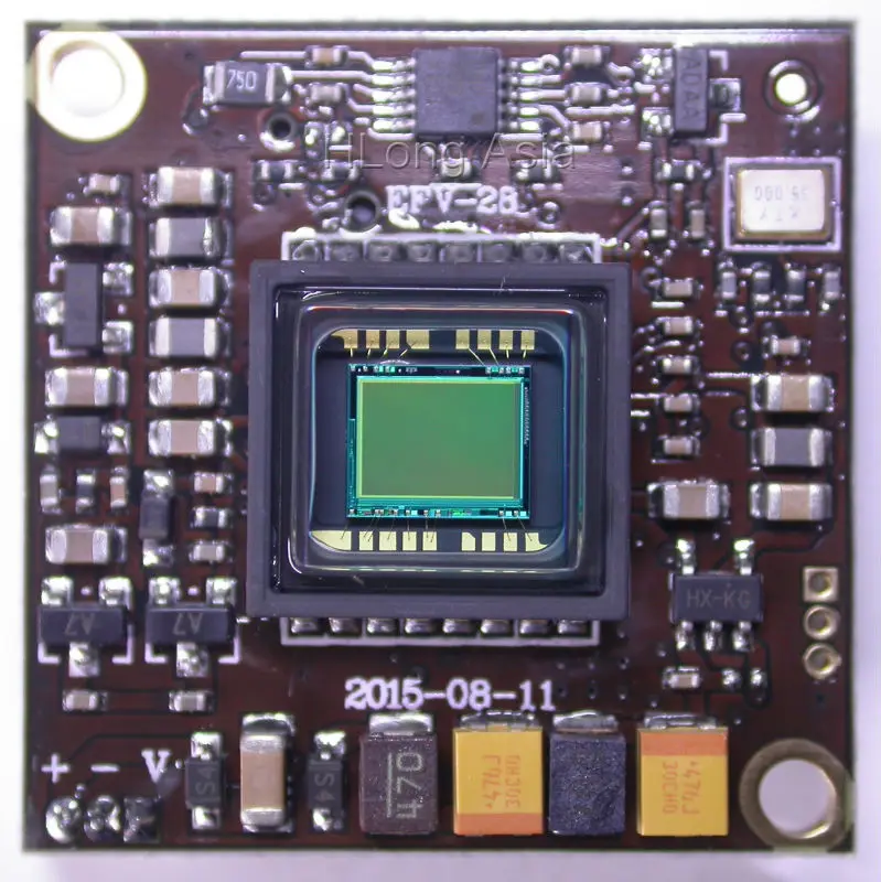 Маленький Блок стиля 3 7 мм LEN WDR Sony 1/3 &quotICX662 ICX663 Super HAD II CCD датчик изображения Effio V