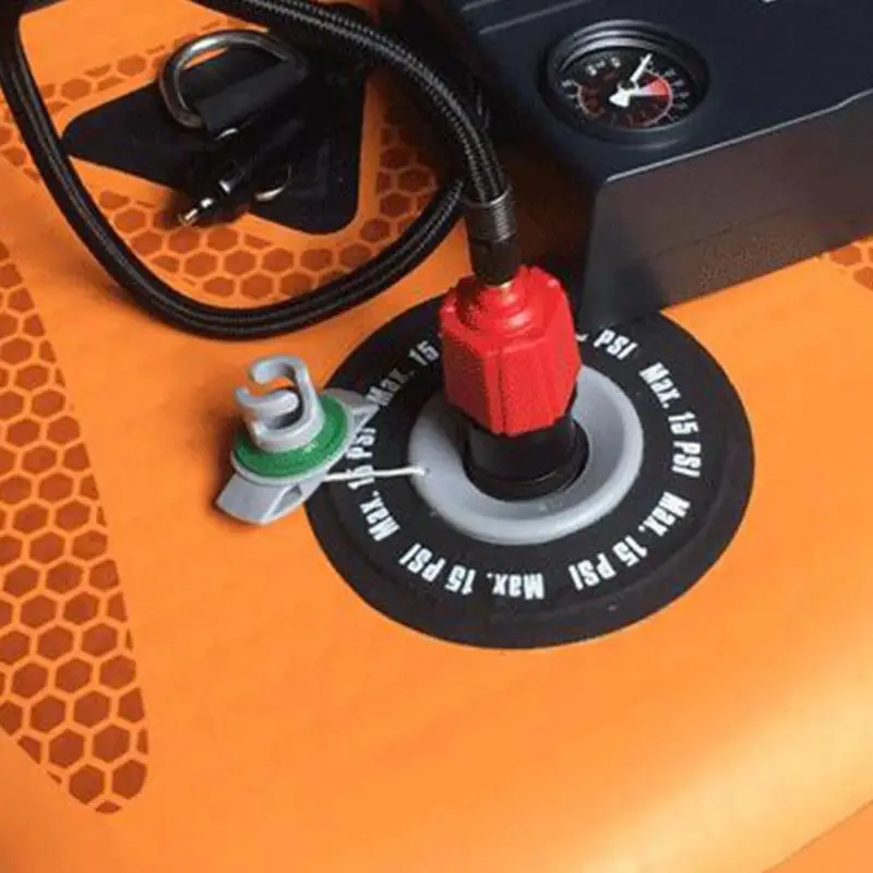 

Assault Boat Inflatable Durable Nylon Surf Paddle Rubber Boat Multifunctional Air Nozzle Kayak Pump Canoe Clique Adapter Set