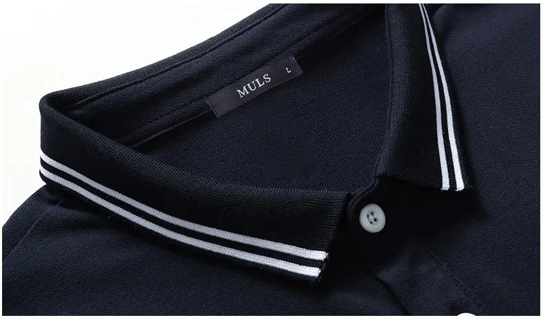 4colors summer classic mens polo shirt Cotton short male polo men top tees breathable quick dry plus size M-4XL Muls brand 1717-5