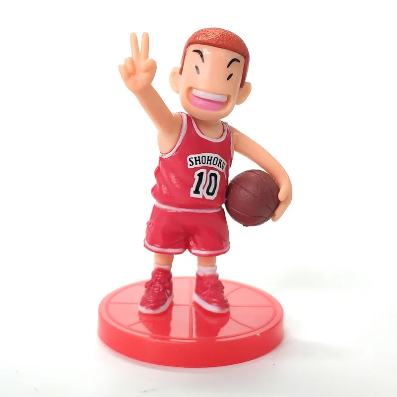 5 шт./лот SLAM DUNK Shohoku фигурки баскетбольных игроков игрушки ханамичи рукава Kaede Sakuragi