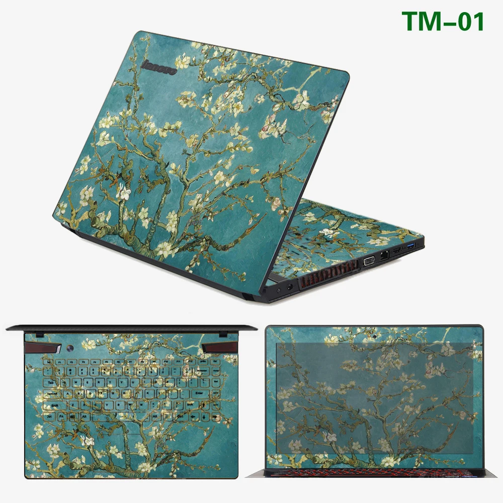 2017 High Quality Laptop Stickers Waterproof PVC Skins Customize ABC Sides+Keys+Key Interstice Stickers For acer S7-391 Case
