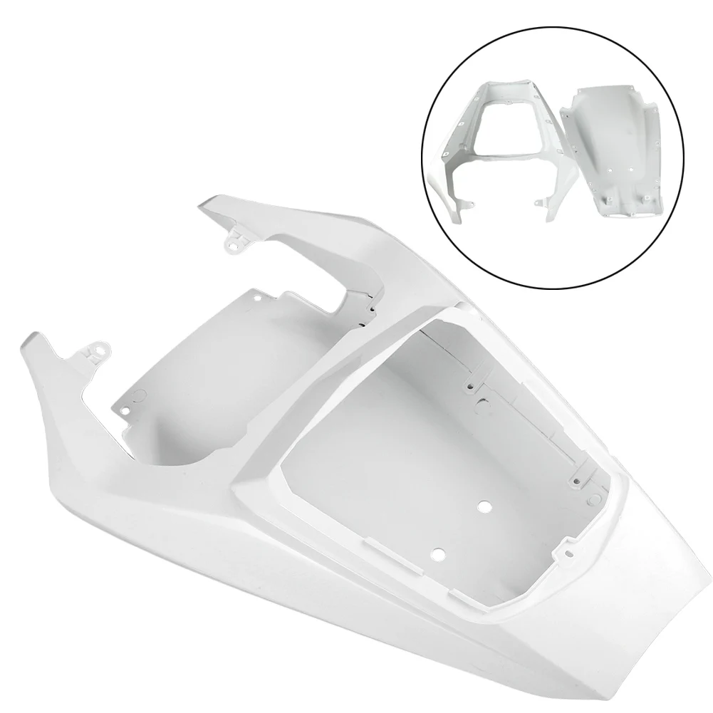 Durable Motorcycle Tail Rear Fairing For YAMAHA YZF R6 2003 2004 2005 Unpainted White 1PC