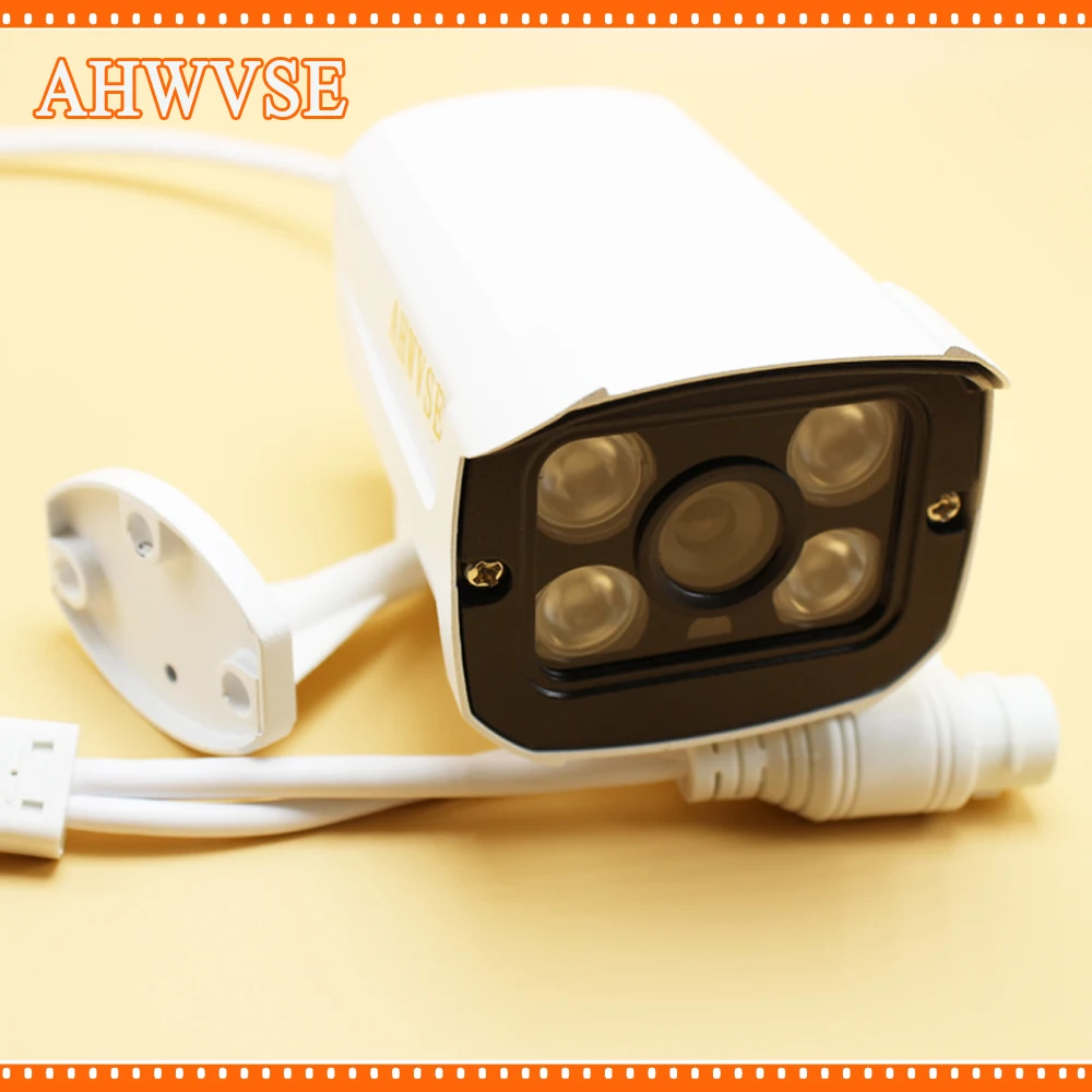 Ahwvse Onvif H.264 720 P 960 1080 IP Камера 2mp пули металла открытый безопасности