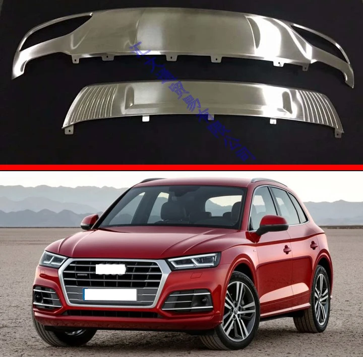 Для Audi Q5 FY 2018 2019 декоративные аксессуары противоскользящая защитная пластина из