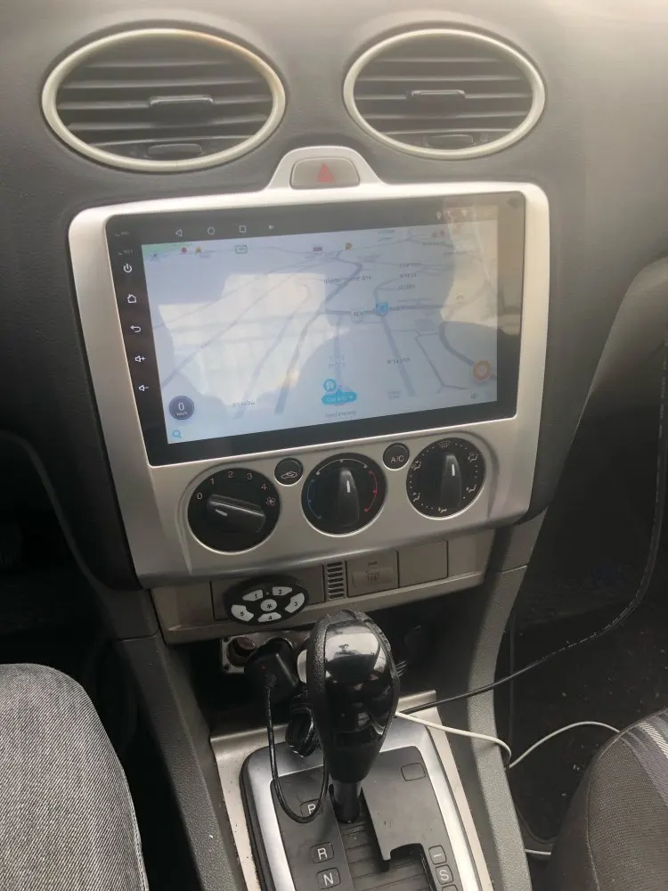 Sale 10.2 inch Quad Core Android 9.1 1G RAM 16G ROM Car Radio for Ford Focus S-Max 2007-2011 with GPS steering wheel Google map 2