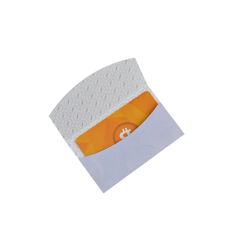 

Zuoluo Hot Sale Custom Logo Paper Key Card Envelopes Printing from Wuhan