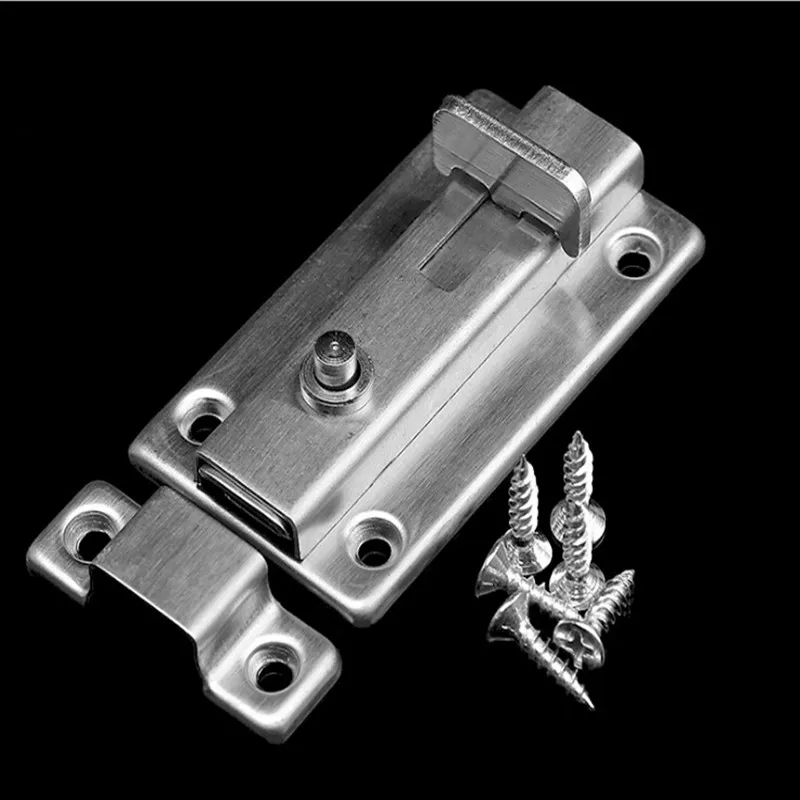 2pcs stainless steel bolts and non latch 3 inch shells from automatic spring tongue