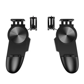 

For PUBG Mobile Gamepad Controller With L1R1 Shooter Trigger Fire Button Aim Key Joystick For iOS & Android Shooting Game