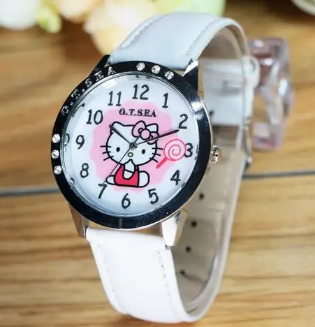 New Leather Brand font b Watches b font Children Girl font b Women b font Casual