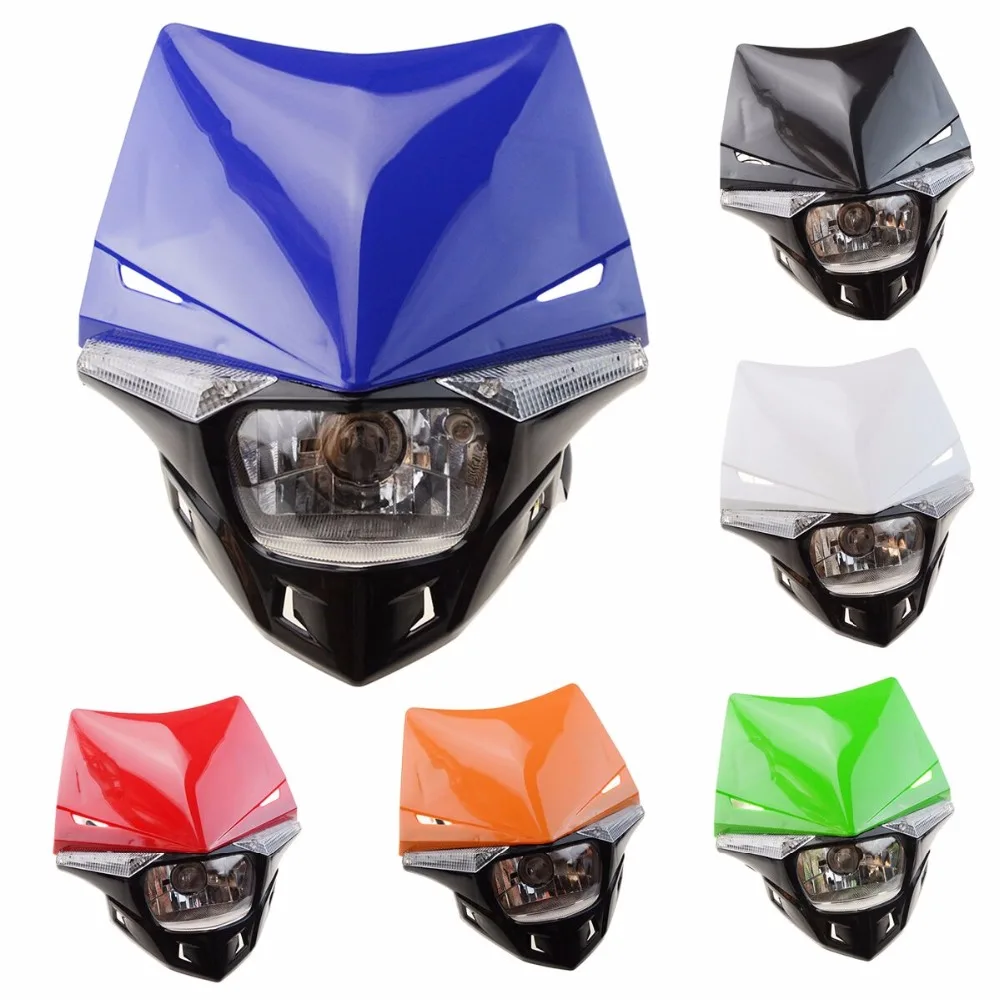 GOOFIT H4 LED универсальный 12 в 35 Вт фара для мотоцикла Yamaha Suzuki Honda Kawasaki KTM E033-781 |