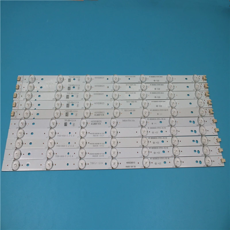 1 комплект = 10 шт. светодиодная подсветка для TCL D50A710 L50F2850A RF-BS500E32-0701L RF-BS500E32-0701R-02 A0 |