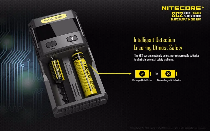 Nitecore SC2 3A Speedy charge Superb Charger (12)