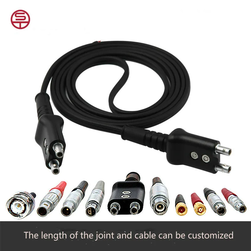 

Ultrasound probe cable, flaw detector probe link line, single crystal probe line, length 1.8 meters.