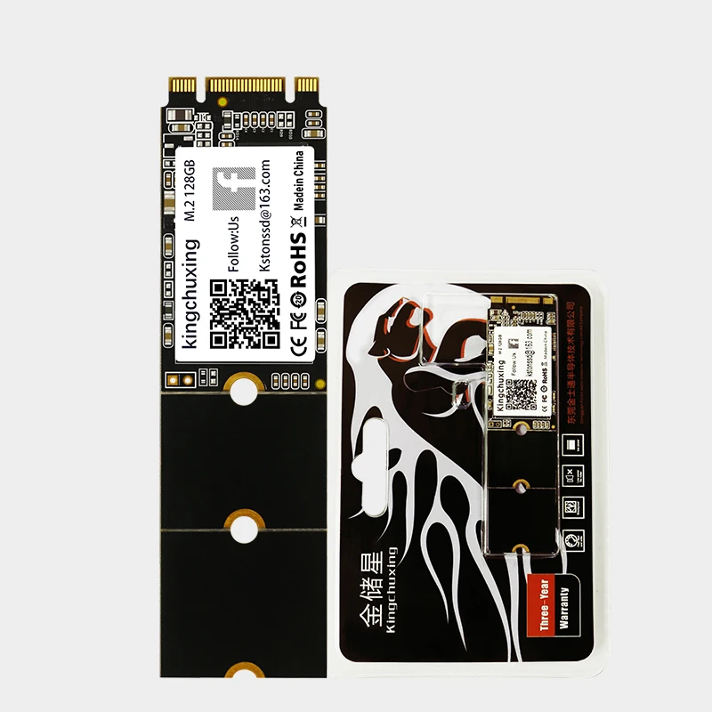 Kingchuxing SSD 2280 M.2 ngff 128GB 256GB 512GB ноутбук ультратонкий компьютер внутренний жесткий диск для ПК