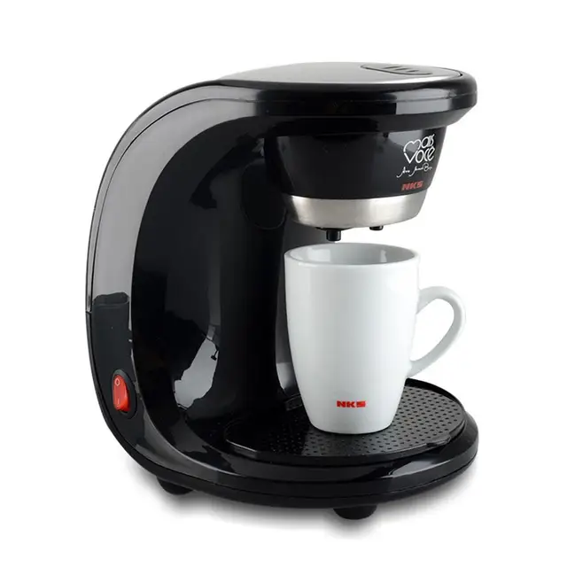 Adoolla 450W Mini Household Drip-type Coffee Maker with 2 Cups Coffee Machine Kitchen Appliances