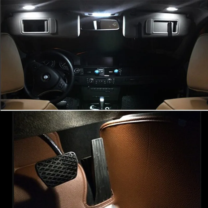 9 шт. Canbus Pro Xenon Белый Премиум светодиодный светильник для интерьера Набор 2006 2012 Honda