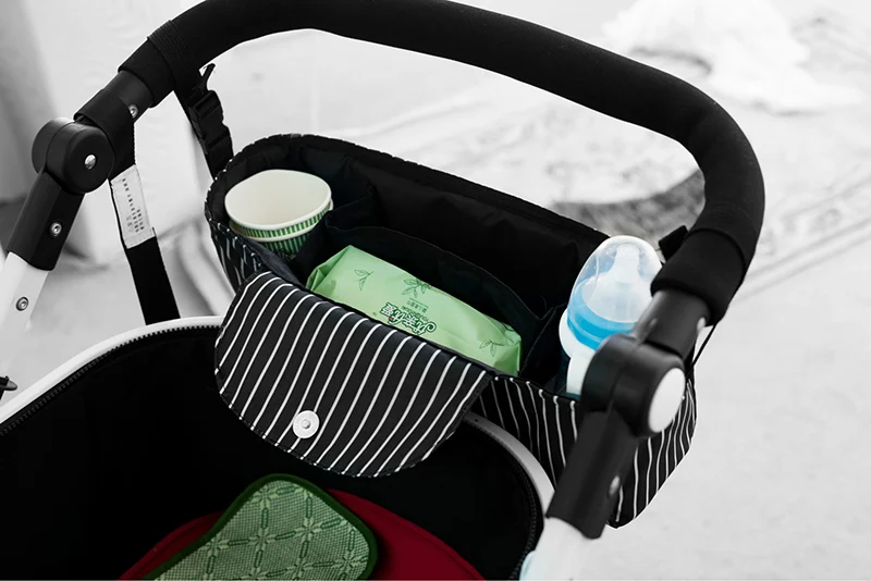 Portable Baby Stroller Bag Newborn Feeding Milk Bottle Holder Nappy Diaper Storage Tote Infant Breast Milk Insulation Bag BB6034 (3)
