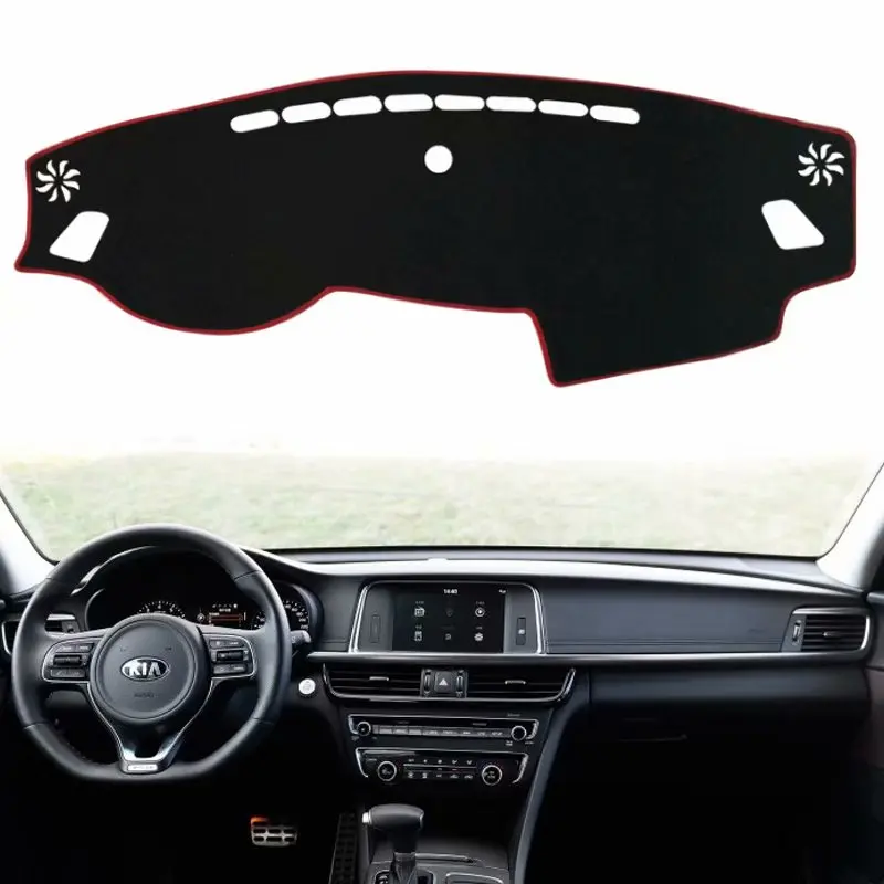 

For Kia Optima K5 2016 -2019 Car Styling Covers Dashmat Dash Mat Sun Shade Dashboard Cover Capter Custom 2017 2019